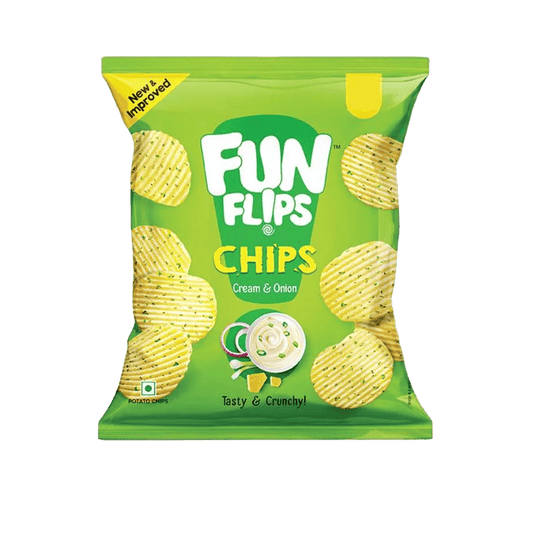 Fun Flip Chips Cream and Onion